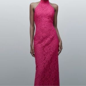 Zara pink lace dress-never worn